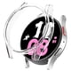 thumbnail image 3 of Marco de carcasa de reloj de cubierta de parachoques duro para Galaxy Watch5 Watch4 40 mm (blanco claro), 3 of 5