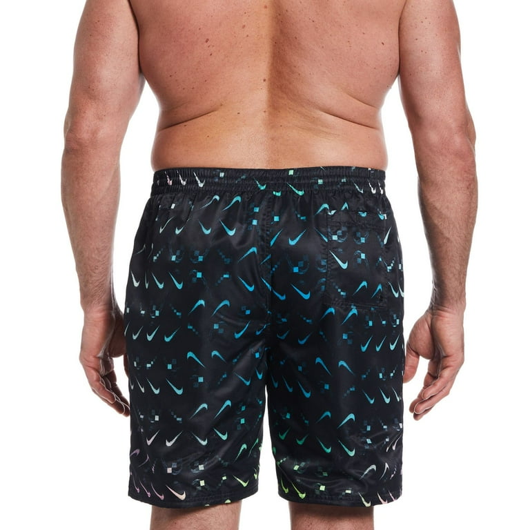 Big Tall Nike 9 in. Digi Swoosh Ombre Swim Trunks Color Racer Blue Size 3XL TALL Walmart