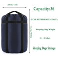 thumbnail image 2 of Bolsa de Compresión Borogo 36L Impermeable Juego de 2 Negra, 2 of 7