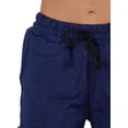 thumbnail image 3 of Bermuda Shorts with Pockets Active Draw string Jersey Summer Shorts, 3 of 5