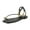 Black Leather, variant on Odyssey Women's Sandals Mocha Size 6 M