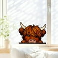 thumbnail image 6 of Bzdzmqm under $5 Cow Window Corner Decor, Highland Cow Window Corner Decor, Cute Farm Animal Window Sill Decoration, 15cm Adorable Cattle Wall Sticker, Farmhouse Country Home Decor, 6 of 6