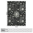 thumbnail image 4 of COMIO Sun and Moon Throw Blanket Cozy Theme Fluffy Plush Blanket Soft Flannel Throw Blanket for Men Women Boys Girls Gift Sofa Bed Couch, 4 of 6