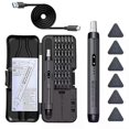thumbnail image 1 of Electric Screwdriver Set Precision Power Tool Kit Rechargeable Wireless Mini Small Bits for Mobile Cell computer Repair CRV, 1 of 5