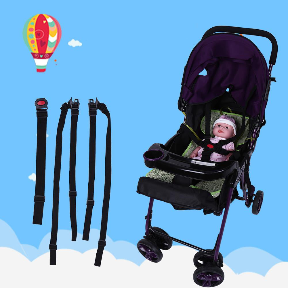 5 point harness stroller