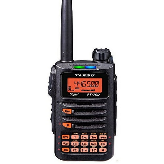 FT-70DR FT-70DE Original Yaesu 144/430 MHz Digital/Analog Handheld Transceiver - C4FM / FDMA - 3 Year Manufacturer Warranty