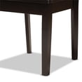thumbnail image 6 of Bowery Hill Dark Brown Finished Wood 5-Piece Dining Set, 6 of 9