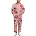 thumbnail image 3 of The Powerpuff Girls Unisex Adult Sweatsuits Hoodie & Sweatpants Long Sleeve Hooded Sweatshirt Matching Joggers Tracksuit Sets 2XS, 3 of 9