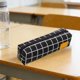 thumbnail image 5 of Estuche de lona para lápices | Organizador de papelería de gran capacidad con cremallera | Bolsa para bolígrafos para estudiantes y adultos | Artículos de oficina y escolares, 5 of 7
