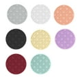 thumbnail image 4 of LCXmlly Reusable Coaster Retro Patterned Silicone Heat Insulation Easy to Clean Reusable Vintage Round Mat, 4 of 8
