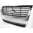 thumbnail image 2 of CAPA For 2006-2010 Explorer Grille Assembly Chrome & Black Plastic FO1200476C, 2 of 5