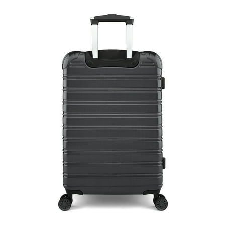 iFLY Hardside Fibertech Luggage 24 Checked Luggage, Black