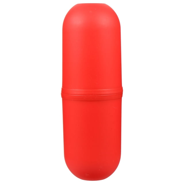 GOOHOCHY Estuche para cepillo de dientes portátil, organizador para viajes y uso diario.