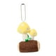 thumbnail image 3 of Lindo pequeño hongo de peluche BLESIY llavero Bolsa de decoración colgante de peluche de hongo amarillo, 3 of 8