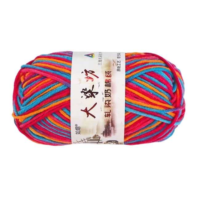 5 of Cotton Crochet Diy Sweater Line Cotton Wool Thread Handmade Crochet Yarnknitted Yarn Wool Yarn Cotton Yarn Acrylic Yarn Diy Yarn Craft Crochet Craft Knitting Supplies Yarn Kit
