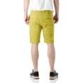 thumbnail image 3 of Ma Croix Men's Flat Front Summer Casual Twill Classic Slim Fit Cotton Shorts, 3 of 6