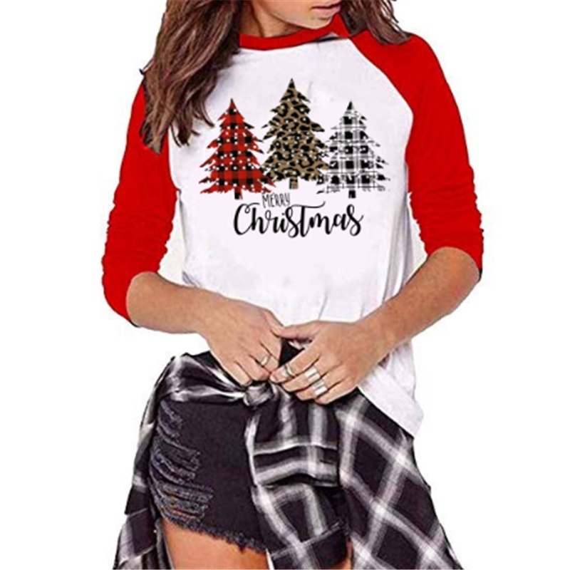 Women's Fashion Merry Christmas Shirt 
