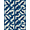 Blue, Pattern 6, variant on ODIKA 8'x10' Washable Area Rug Non-Shedding, Easy Care, Hallway Vintage Long Faded Abstract Asymmetrical Teal Motifs for King Size Bedroom Under Bed, Master Suite