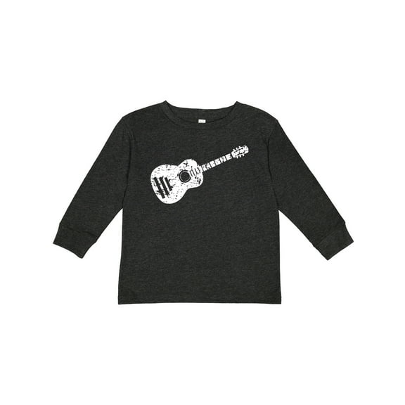Inktastic Grunge Guitar Boys or Girls Long Sleeve Toddler T-Shirt