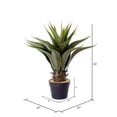 thumbnail image 2 of Vickerman FO182101 22 in. Green Potted Aloe Vera Pot, 2 of 2