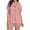 Pink, variant on Yievot Pajamas Set for Women Short Sleeve Sleepwear Button Down Shirt and Short Pjs Soft 2 Piece Lounge Sets