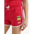 thumbnail image 3 of SpongeBob X Justice Girls Dolphin Short, Sizes XS - XLP, 3 of 6
