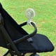 thumbnail image 4 of Mini ventilador portátil de mano para cochecito y ventilador para bebé de 2000 mAh con trípode flexible que se puede envolver en el cochecito/asiento de automóvil/cama de estudiante/bicicleta, 4 of 5