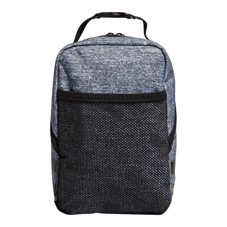 adidas Santiago 2 Insulated Lunch Bag, Jersey Onix Grey/Black, One