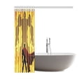 thumbnail image 2 of WOPOP Superhero Facing Giant Evil RobotShower Curtain Bathroom Decor 66x72 Inch, 2 of 2