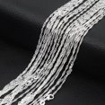 thumbnail image 3 of GKNET Wholesale 10pcs Women 925 Sterling Silver filled Water wave Chain Necklace, 3 of 3
