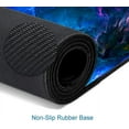 thumbnail image 4 of Gaming Mouse Pad, Large Non-Slip Rubber Base Mousepad, Keyboard Mouse Mat, Desk Pad with Stitched Edges, 31.5x11.8inch, Dazzling Galaxy, 4 of 6