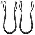 thumbnail image 3 of PULLIMORE Pack of 2 Boat Bungee Dock Line Marine Rope, 4-5.5 FT Anchor Mooring Rope For Boats Pontoon, Jet Ski, SeaDoo, WaveRunner, Kayak Docking Lines PWC Dock Line (Black), 3 of 9