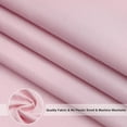EurCross Pink Fabric Shower Curtain Liner, 72"x 72" Valentine Day Cloth
