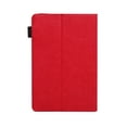 thumbnail image 3 of Case for Universal 7 Inch Android Tablet/Galaxy Tab A 7-Inch SM-T280 /Galaxy Tab 4 7" T230 /Onn 7 Inch, PU Leather Folio Multi-Angle Viewing Stand Card Slots Case with Elastic Band Case Cover, Red, 3 of 5
