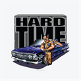 thumbnail image 3 of Rollin Hard men's Hard Time Lowrider white classic fit front and back print graphic tee shirt, 3 of 5