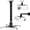 Black, variant on Ceiling Mounted Projector Bracket, Compatible with General Projectors, LCD/DLP Projector Bracket, with Adjustable Angle Height and Extendable Arm - 40 Pound Load High-Quality Projector Hanger