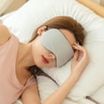 thumbnail image 5 of Eye mask double-sided dual-purpose shading and breathable, made of ice silk and bird's eye clothstyle:style1;, 5 of 5