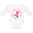 thumbnail image 3 of Inktastic Future Cowgirl Girls Girls Long Sleeve Baby Bodysuit, 3 of 5