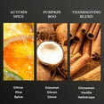 thumbnail image 5 of Scentia Fall Diffuser Oils 3X20 mL Gift Set – Autumn Spice, Thanksgiving Blend, and Pumpkin Boo – For Aromatherapy Diffuser, Candles And DIY Projects, 5 of 10