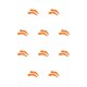 thumbnail image 5 of Soporte para gafas Sonducket 10 piezas cadena para anteojos naranja 5Conjunto, 5 of 6