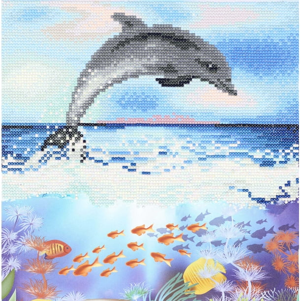DIAMOND ART BY LEISURE ARTS Diamond Painting Kits For Adults 12x12