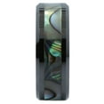 thumbnail image 2 of MJ Metals Jewelry Abalone Shell Inlay Black Ceramic Wedding Band Ring MJ Metals Jewelry 8mm Size 9.5, 2 of 5