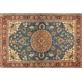 thumbnail image 1 of Ahgly Company Tapis Rectangulaire Intérieur Traditionnel Brun Rouge Persan, 5 Pieds x 7 Pieds, 1 of 6