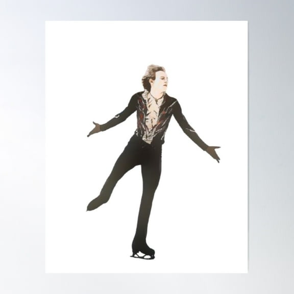 Ilia Malinin Fs 2024 - 2025 Art Poster Wall Art, Modern Wall Decor For Living Room Bedroom, 8x12 UNFRAMED