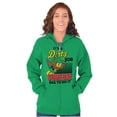 thumbnail image 4 of Woodsy Owl US Forest Service Cartoon Zip Up Hoodie Men's Women's Brisco Brands S, 4 of 6