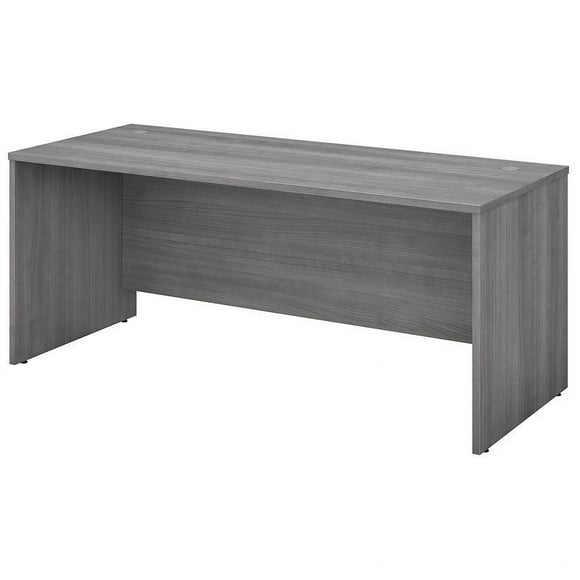 Atlin Design Office Desk in Platinum Gray