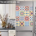 thumbnail image 5 of Vintage Talavera Ceramic Tile Dishwasher Magnet Covers for The Front Magnetic Dishwasher Cover Home Cabinet Decals 20" x 26" Refrigerator Door Home Decor, 5 of 5