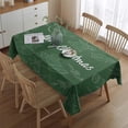 thumbnail image 2 of Merry Christmas Table Cover Wrinkle Resistant Washable Tablecolths Table Covers Triangle Tree Gingerbread Man Tablecloth for Christmas Birthday Wedding Graduation Rectangle,60x84inches, 2 of 5