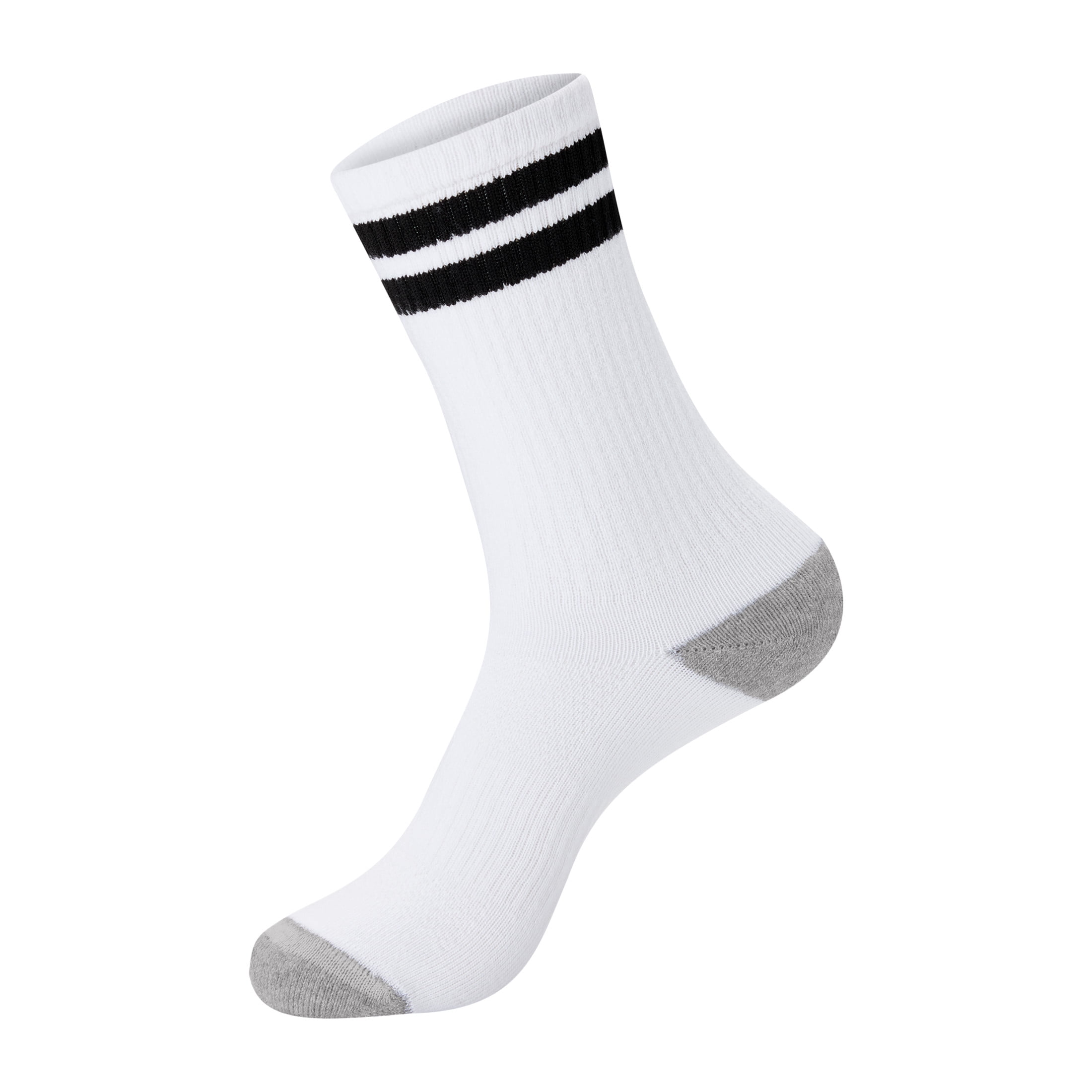 Hanes Mens Crew Socks Pack, 12-Pack, X-Temp, Active Cool Lightweight