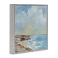 thumbnail image 3 of Stupell Industries Contemporary By The Beach Shore Gray Framed Giclee Art, 24 x 24, by Silvia Vassileva, 3 of 8